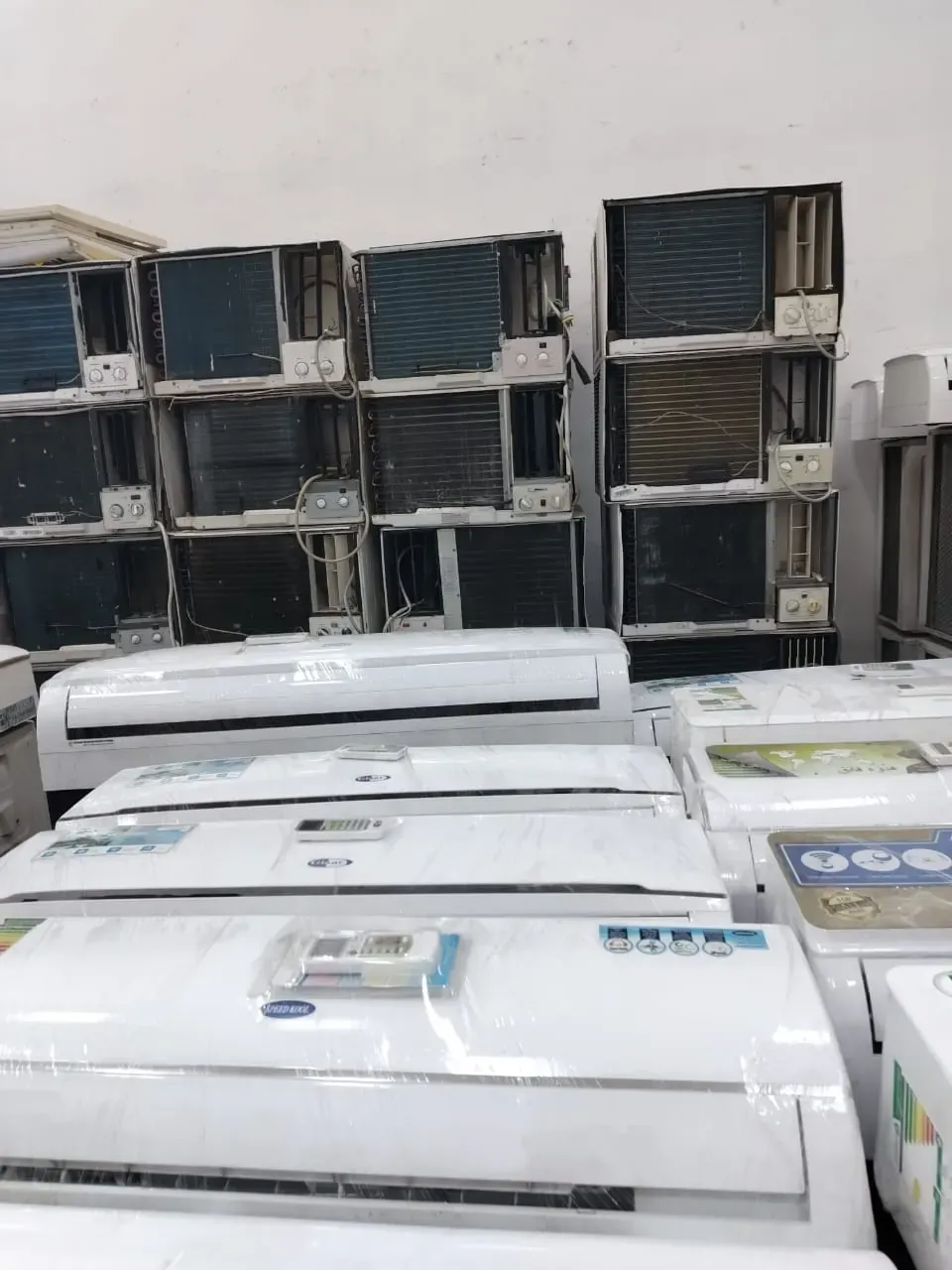 شراء المكيفات المستعملة والسكراب ومعدات المطاعم في الدمام - وحدات مكيفات جاهزة في مقر كويك باير